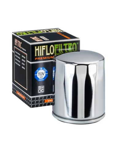 Filtr oleju Hiflo HF 170 chromowany