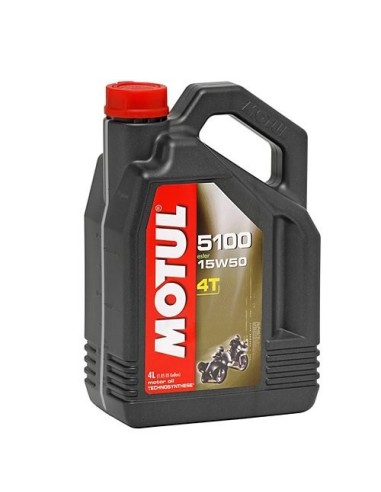 Olej silnikowy MOTUL 5100 15W50 4T 4L