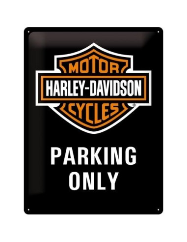 Szyld Harley-Davidson Parking only