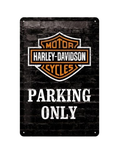 Mały szyld Harley-Davidson Parking only
