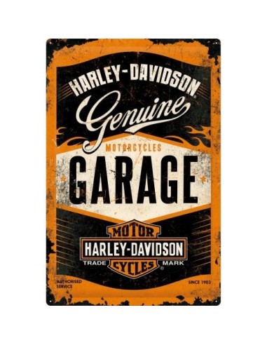 Duży szyld Harley-Davidson Garage
