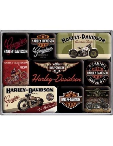 Zestaw magnesów Harley-Davidson Classic