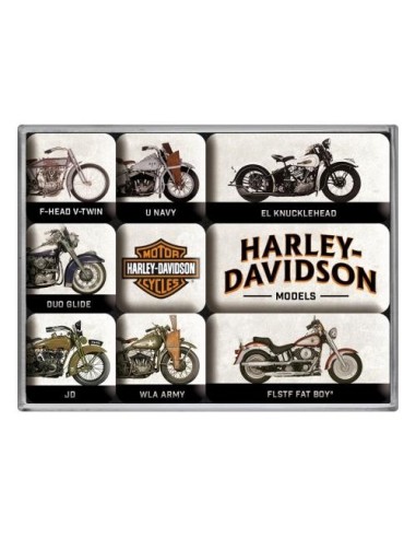 Zestaw magnesów Harley-Davidson Models