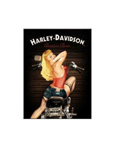 Magnes Harley-Davidson Pin Up