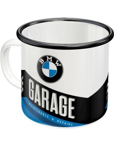 Emaliowany kubek BMW Garage