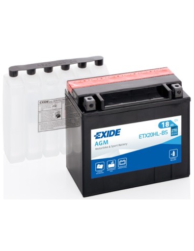 Akumulator bezobsługowy EXIDE 12V 18Ah ETX20HL-BS