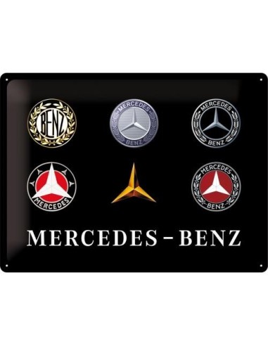 Plakat metalowy 30x40 Mercedes Benz Logo