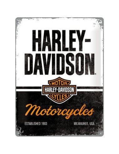 Plakat metalowy 30x40 Harley-Davidson Motorcycles