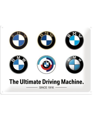 Plakat metalowy 30x40 BMW Logo Evolution