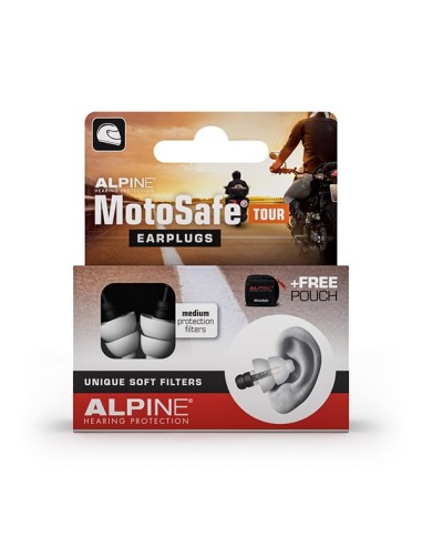 Zatyczki, stopery do uszu ALPINE MotoSafe Tour
