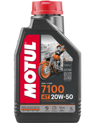 Olej silnikowy MOTUL 7100 20W50 4T syntetyczny 1L