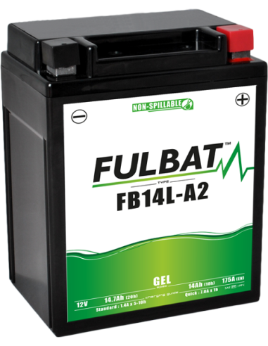 Akumulator żelowy FULBAT FB14L-A2 YB14L-A2