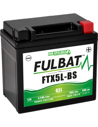 Akumulator żelowy FULBAT FTX5L-BS YTX5L-BS