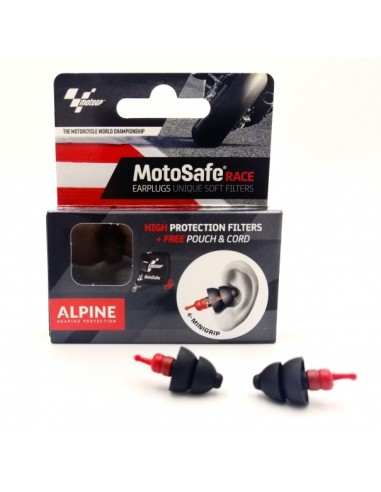Zatyczki, stopery do uszu ALPINE MotoSafe MotoGP