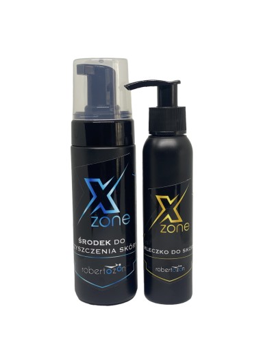 Xzone mini zestaw do czyszczenia odzieży skórzanej - normal