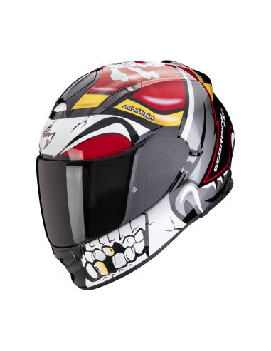 Kask Scorpion Exo-491 Pirate Red
