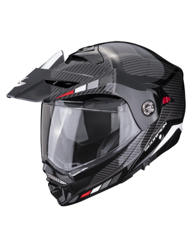 Kask Scorpion ADX-2 Camino Black-Silver-Red
