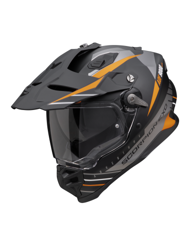 Kask Scorpion ADF-9000 Air Feat Matt Black Silver Orange