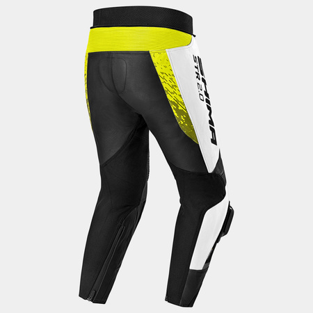 Spodnie motocyklowe Shima STR 2.0 żółty fluo