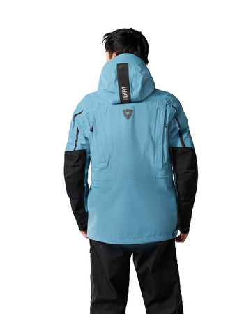 Kurtka motocyklowa Rev'it! Blackwater 3 H2O Ocher Yellow-Blue