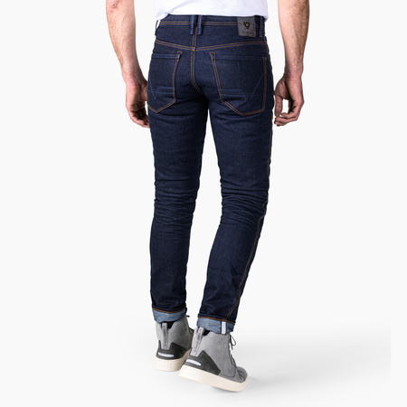 Jeansy motocyklowe Rev'it! Reed SF Dark Blue