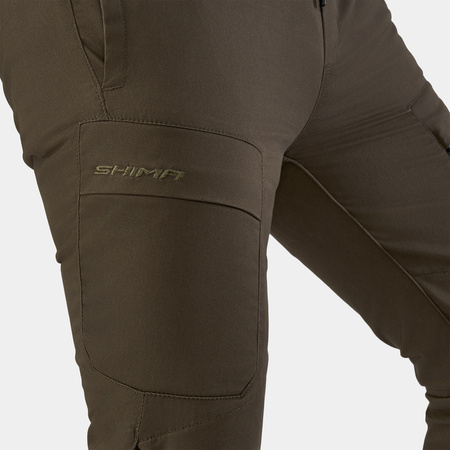 Spodnie motocyklowe Shima Joggster Khaki