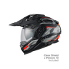 Kask NEXX X.WED 3 Trailmania Grey/Red MT