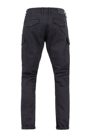 Jeansy motocyklowe John Doe Defender Mono Black Unisex AAA