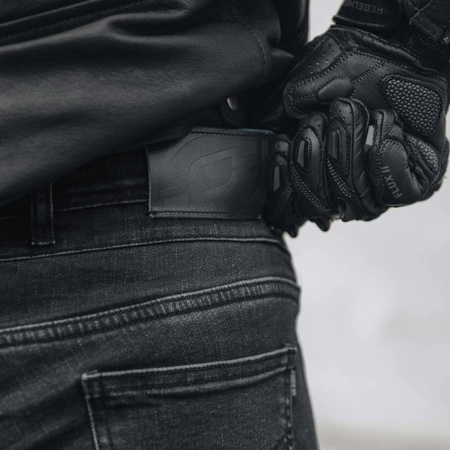Jeansy motocyklowe Ozone Hornet II Washed Black