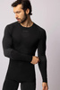 Koszulka termoaktywna z długim rękawem Spaio Breeze Black/Grey