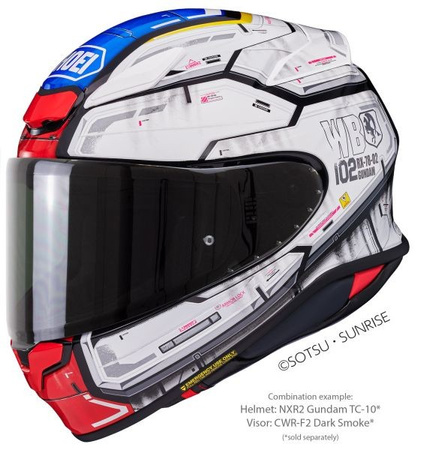 Kask Shoei NXR 2 Gundam TC-10