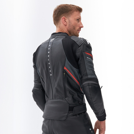 Kurtka Rebelhorn Veloce Black/Grey/Fluo Red