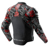Kurtka skórzana Rebelhorn Vandal 2 Cruze Black Dark Grey Red