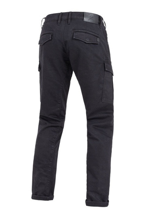 Jeansy motocyklowe John Doe Defender Mono Black Unisex AAA