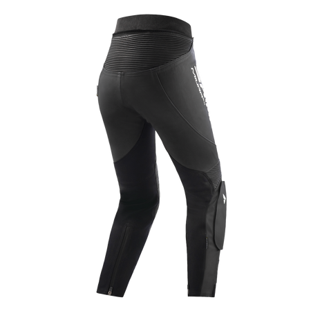 Spodnie motocyklowe Shima Miura 2.0 Lady czarny/biały