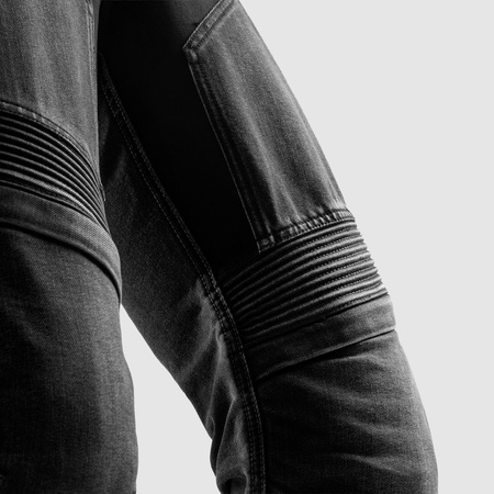 Jeansy motocyklowe Rebelhorn Eagle 4 Regular Fit Black