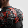 Kurtka skórzana Rebelhorn Vandal 2 Cruze Black Dark Grey Red