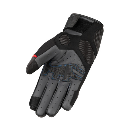 Rękawice motocyklowe Seca Gravel Grey/Blue/Red