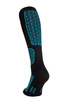 Skarpety długie kompresyjne Spaio Breeze Black/Blue