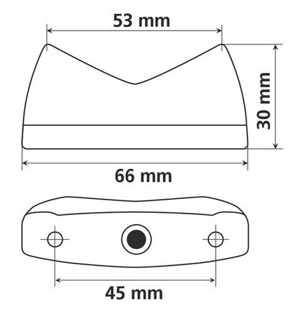 LAMPA Concept tylne światło led 12V