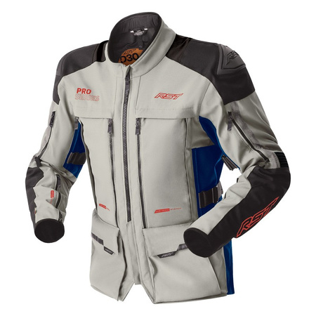 Kurtka RST Pro Series Adventure D3O - Silver Blue