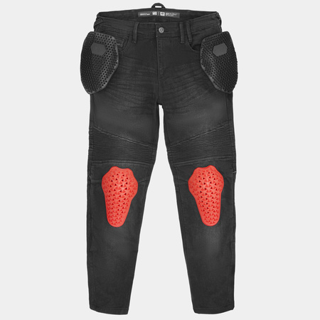 Jeansy motocyklowe Shima Zenith Black