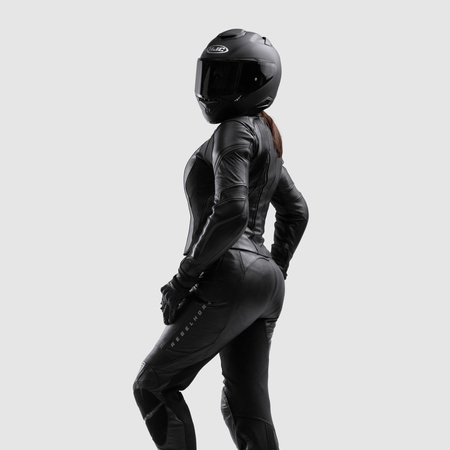 Skórzana kurtka motocyklowa Rebelhorn Diva ST Black