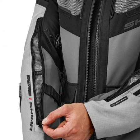 Kurtka motocyklowa Shima Tracker Light Grey