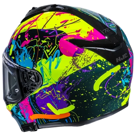 Kask HJC I72 Electra Yellow Blue