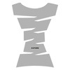 Tankpad OXFORD Jagged srebrny