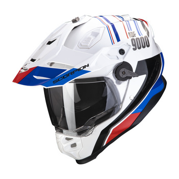 Kask Scorpion ADF-9000 Air Desert White Blue Red