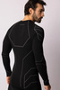 Koszulka termoaktywna Spaio Rapid z długim rękawem Black/Grey
