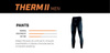 Spodnie termoaktywne Rebelhorn Therm II Black/Blue