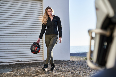 Spodnie motocyklowe Shima Giro 2.0 Lady Khaki